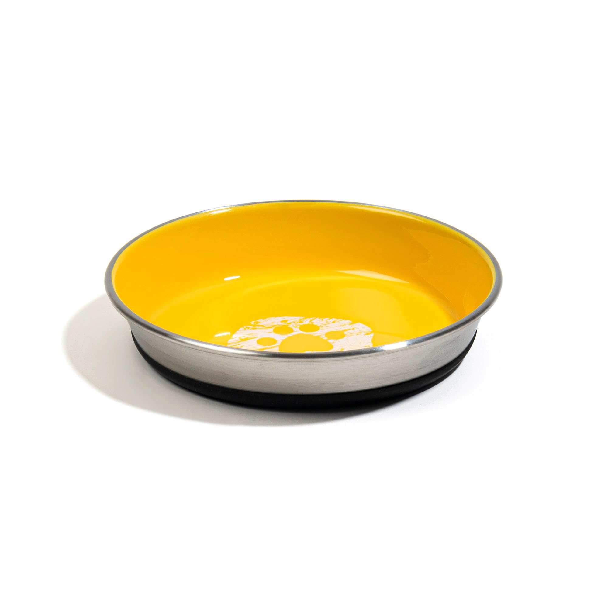 HUFT Furry Paws Printed Steel Bowl for Cats - Yellow (B0D7W2LVXR) Amazon Price History, Amazon Price Tracker