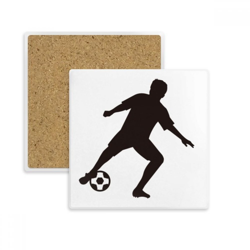 Dessous de verre football en pierre pour vos soirées de match entre amis
