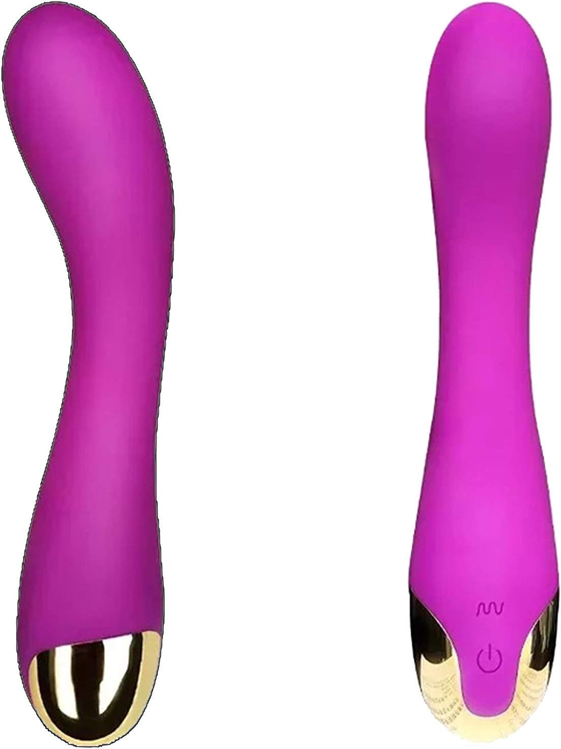 Vibrador Doble de Tres Cabezas de Silicona de Mano con ...