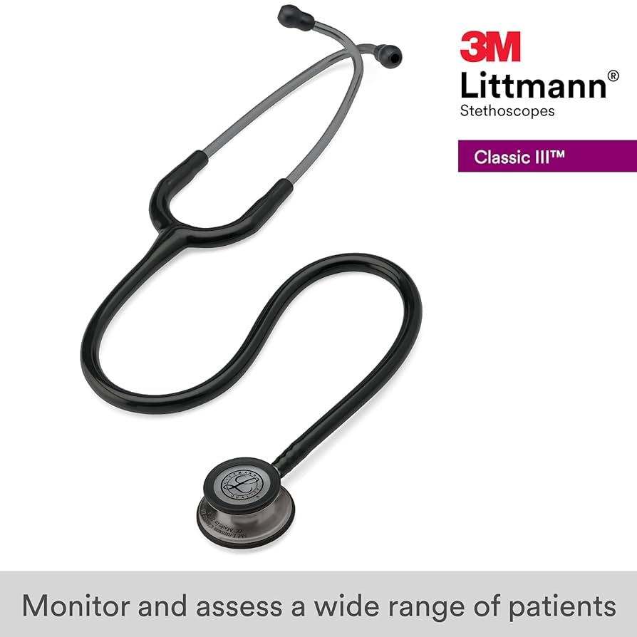3M Littmann Classic III Monitoring Stethoscope, 5811, More