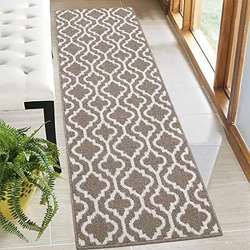 HEBE Hallway Runner Rug 24”x71”Non Slip Kitchen Runner Rug Washable Entryway Rug Runner Absorbent Indoor Doormat Throw Rugs Carpet Runners for Hallways Kitchen Laundry Room