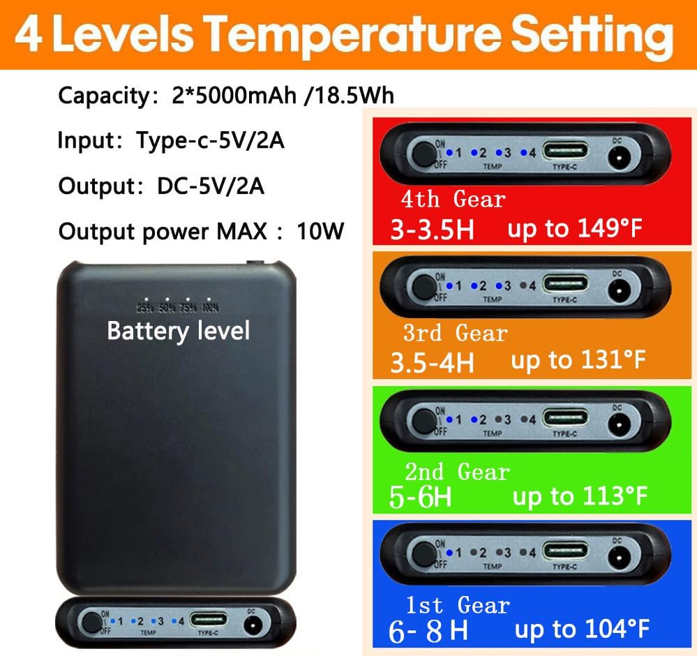 Heated Socks Temperature Control Features