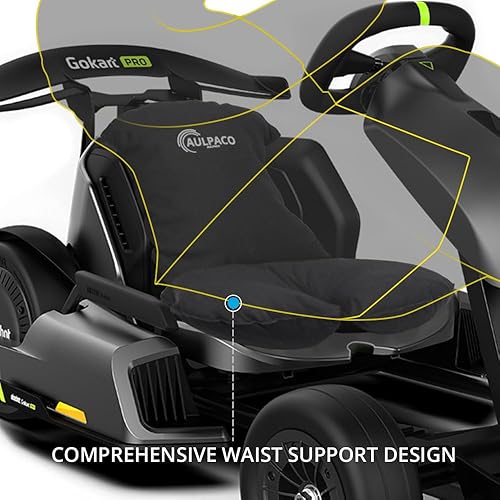 Vista 14 de Cómodo cojín de asiento de respaldo para Segway Ninebot Gokart Karting accesorios (es solo un cojín, no un go kart)