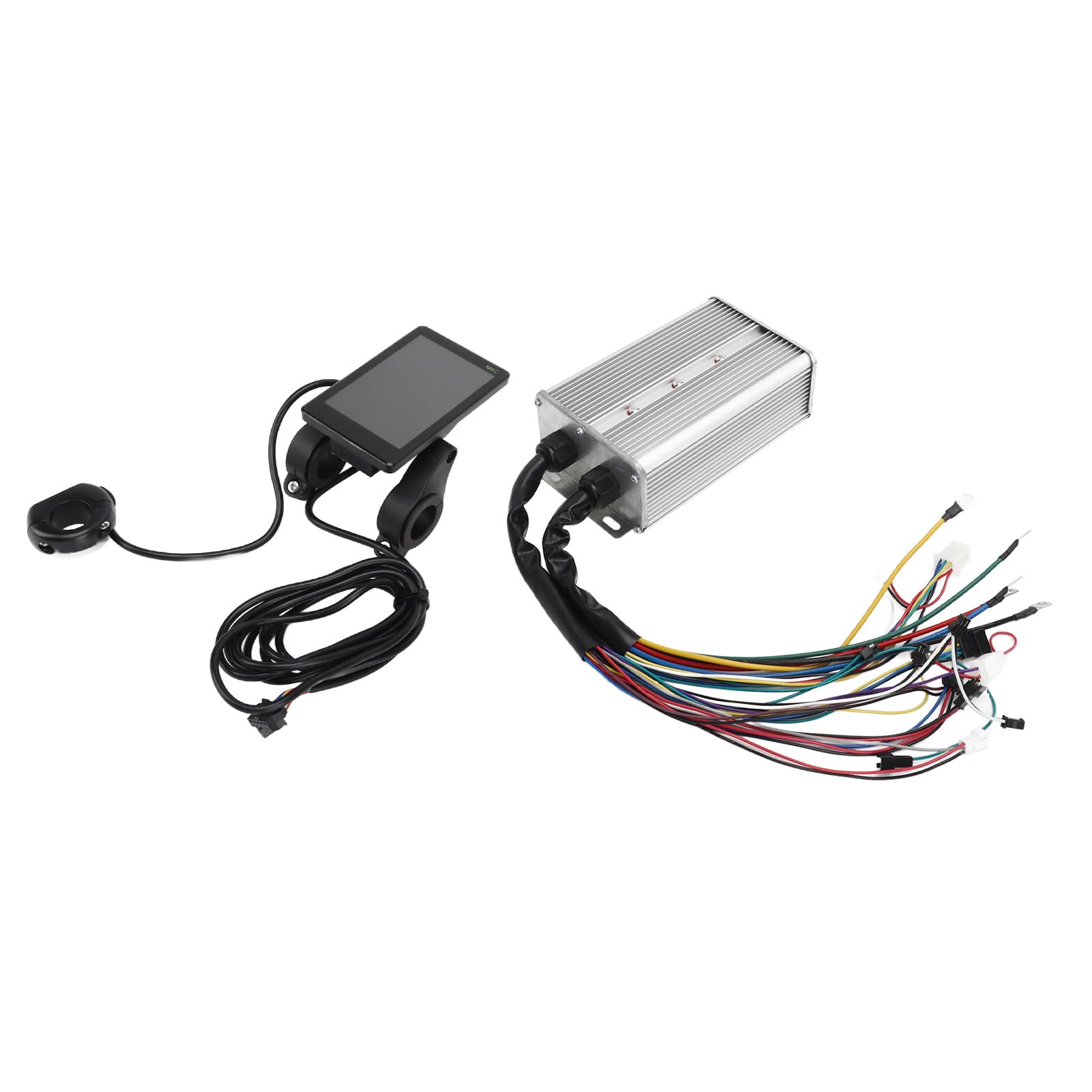 Zestaw do konwersji roweru elektrycznego 48V 60V kontroler do silników 1500W Panel M6C do kierownic 22.5mm rowery elektryczne skutery