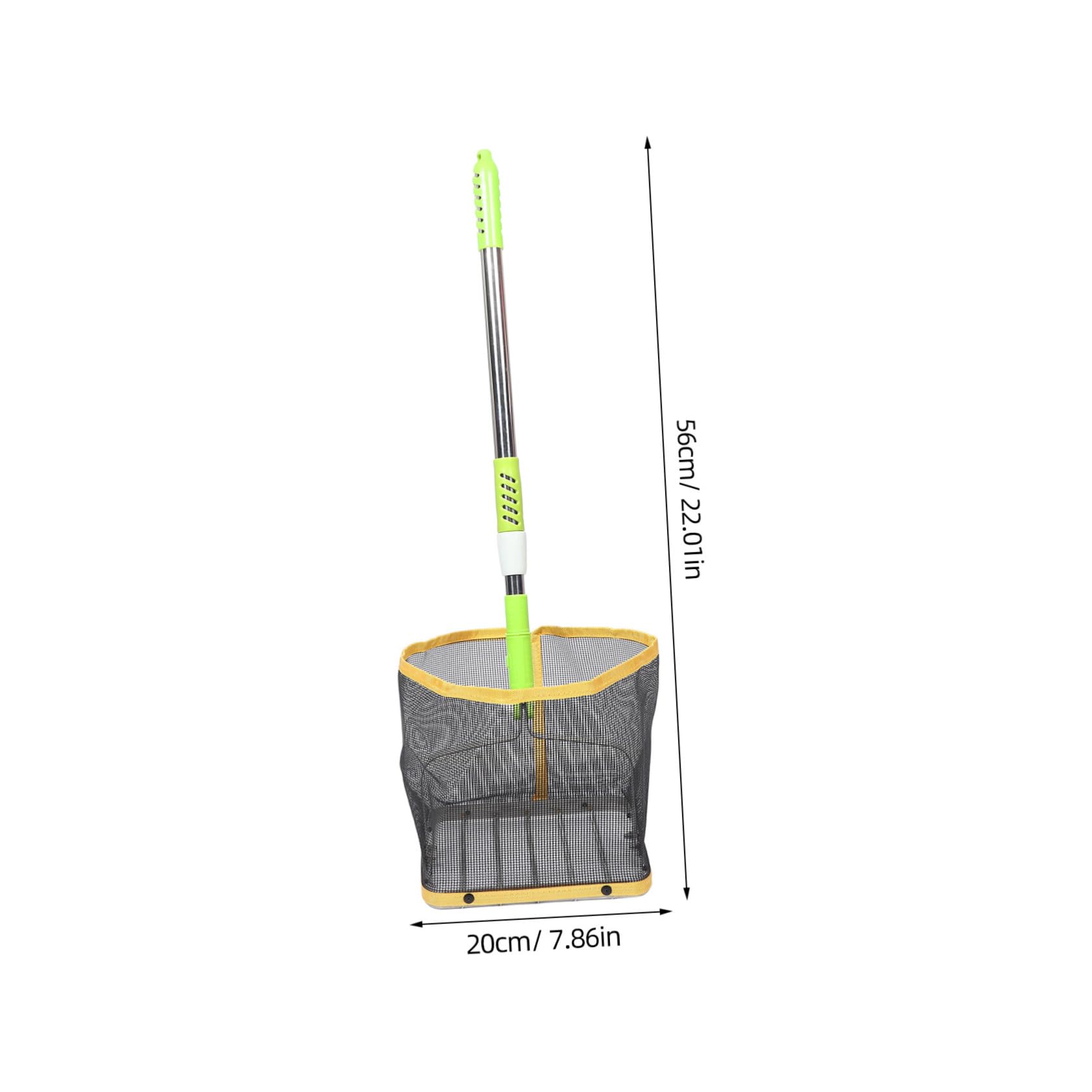 Sosoport Raccoglitore di Palline da Ping Pong Portatile Telescopico | Acciaio Inossidabile e Abs, Struttura Robusta, Facile da Riporre, Uso Outdoor
