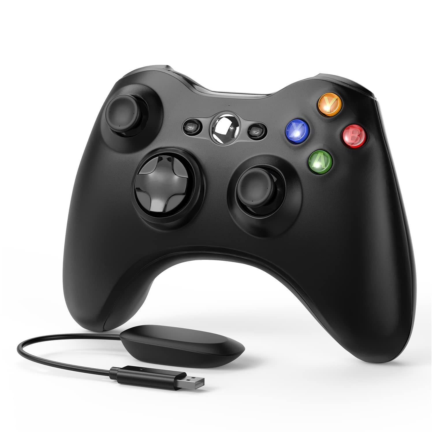 PSS Wireless Controller With Dongale Compatible Xbox 360/PC/Laptop Game Controller Gamepad Joystick Xbox Slim PC Windows 7, 8, 10 (Black) (B0BFLWH1JJ) Amazon Price History, Amazon Price Tracker