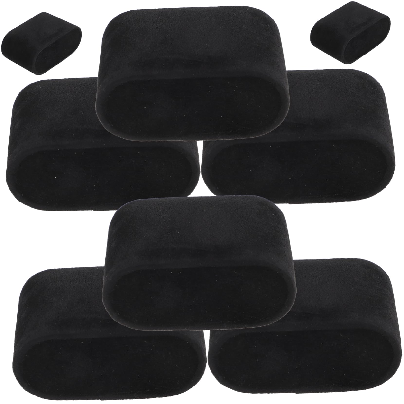 COLLBATHCOLLBATH 8pcs Watch Display Pillow White Bangle Display Circle Throw Bracelet Displays for Selling Jewelry Pillow Table Top Display Stand Bracelet Watch Pillow Watches Man Body Small Pillow
