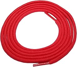Boot Laces Shoelaces Sport Hiking Work Shoes 140 cm rund red (0111)
