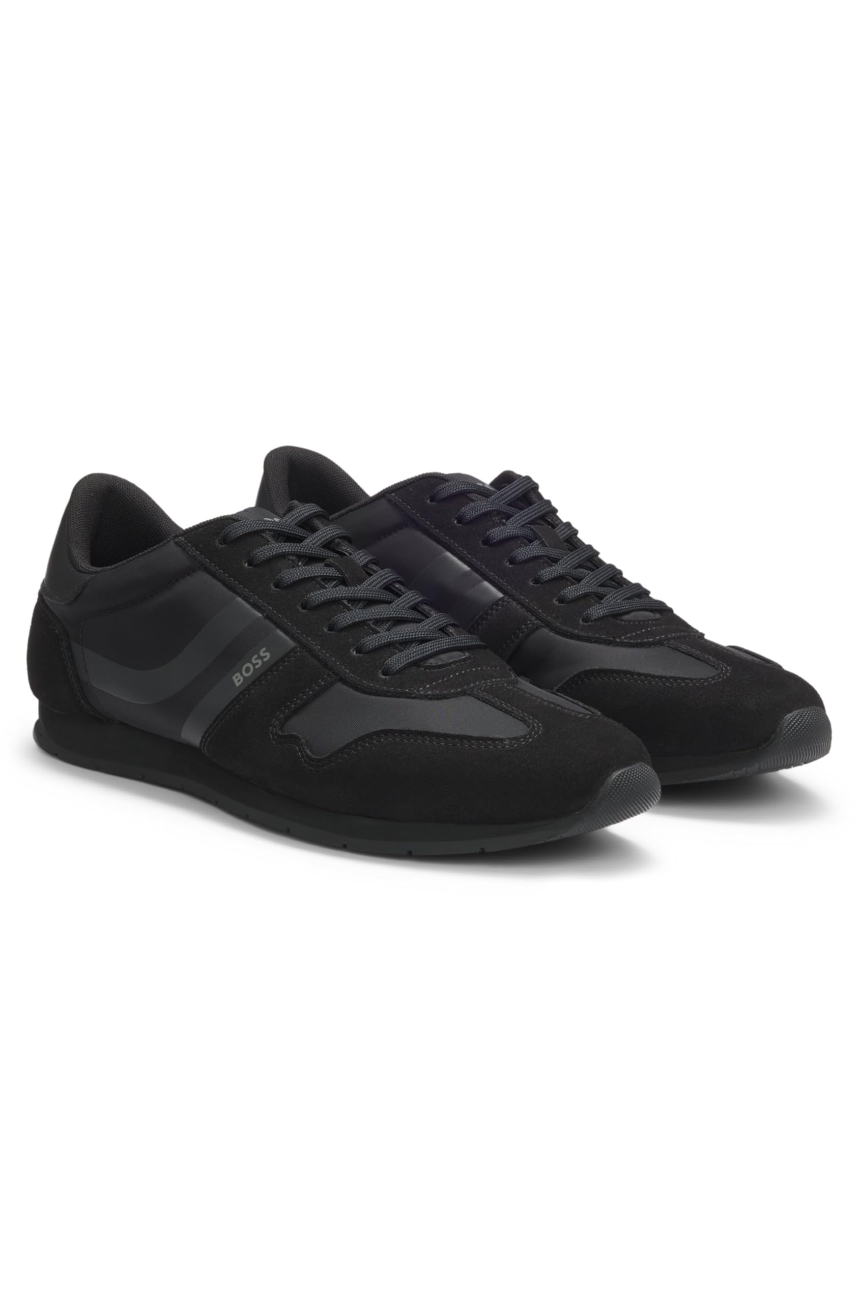Hugo Men's Black Sneakers, 7 Uk, Levon Runner