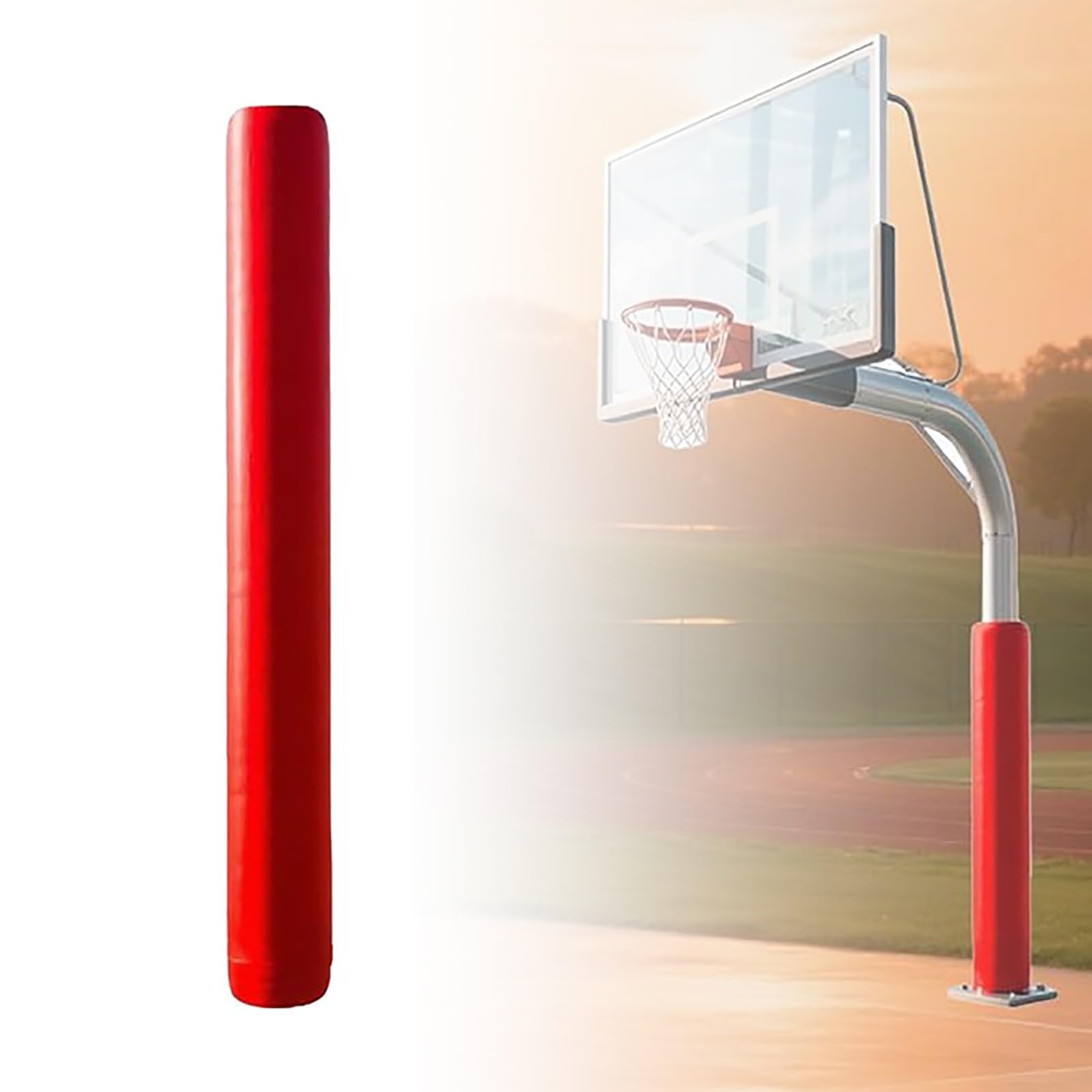 Rembourrage de poteau épais 5,1 cm pour amortir les chocs de basket