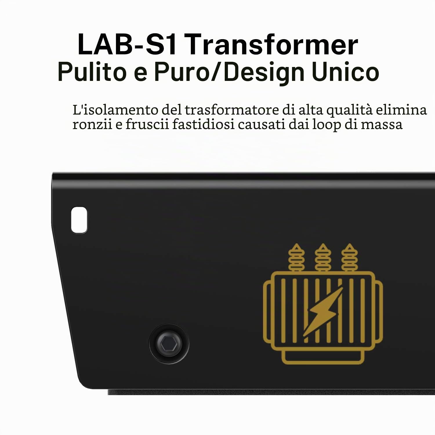 Donner Professionale DI-Box Passivo ad Alte Prestazioni Eliminatore di Ronzio Strumento da 1/4" Direct Box su XLR Bilanciato e Sbilanciato (Special-Ⅰ)