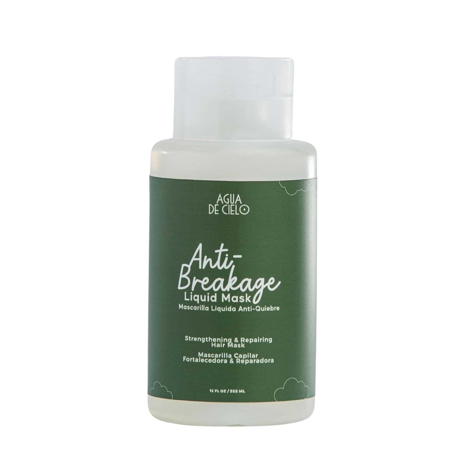 Agua de Cielo Anti Breakage Liquid Mask – Intensive Hair Mask with Collagen for Hair Breakage, Strengthens & Repairs Damaged Hair, Deep Hydration, with Rice Protein & Castor Oil – 12 Oz Agua de Cielo Anti Breakage Liquid Mask – Intensive Hair Mask with Collagen for Hair Breakage, Strengthens & Repairs Damaged Hair, Deep Hydration, with Rice Protein & Castor Oil – 12 Oz