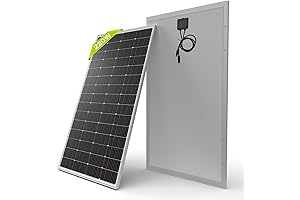 100Watt Portable Monocrystalline Solar Panel with Charge Controller