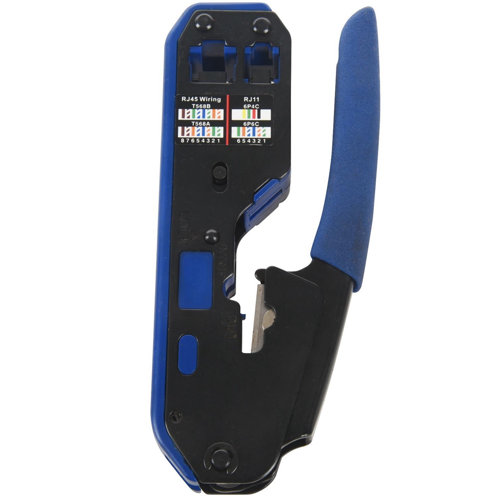 3 x narzędzie Rj45 szczypce do ściągania kabli sieciowych do złącza Rj45 Cat6 Cat5E Cat5 Rj11 Rj12