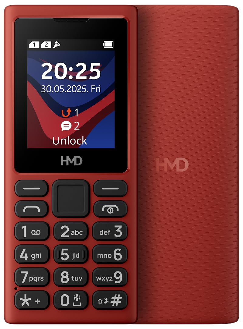 HMD 101 4G | 4G Feature Phone with...