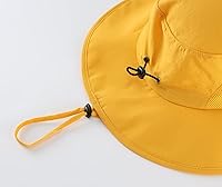 Vista 76 de Home Prefer UPF50+ - Sombrero de sol para hombre, sombrero de pesca de ala ancha para hombres y mujeres, sombrero de playa con protección UV, Gris