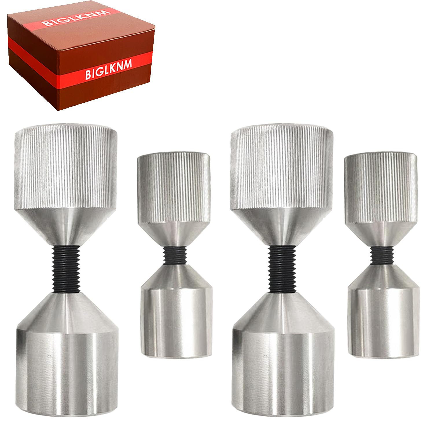 BIGLKNM 4 Pcs Flange Two Hole Pin 1-1/8'' & 1-5/8'' Diameter