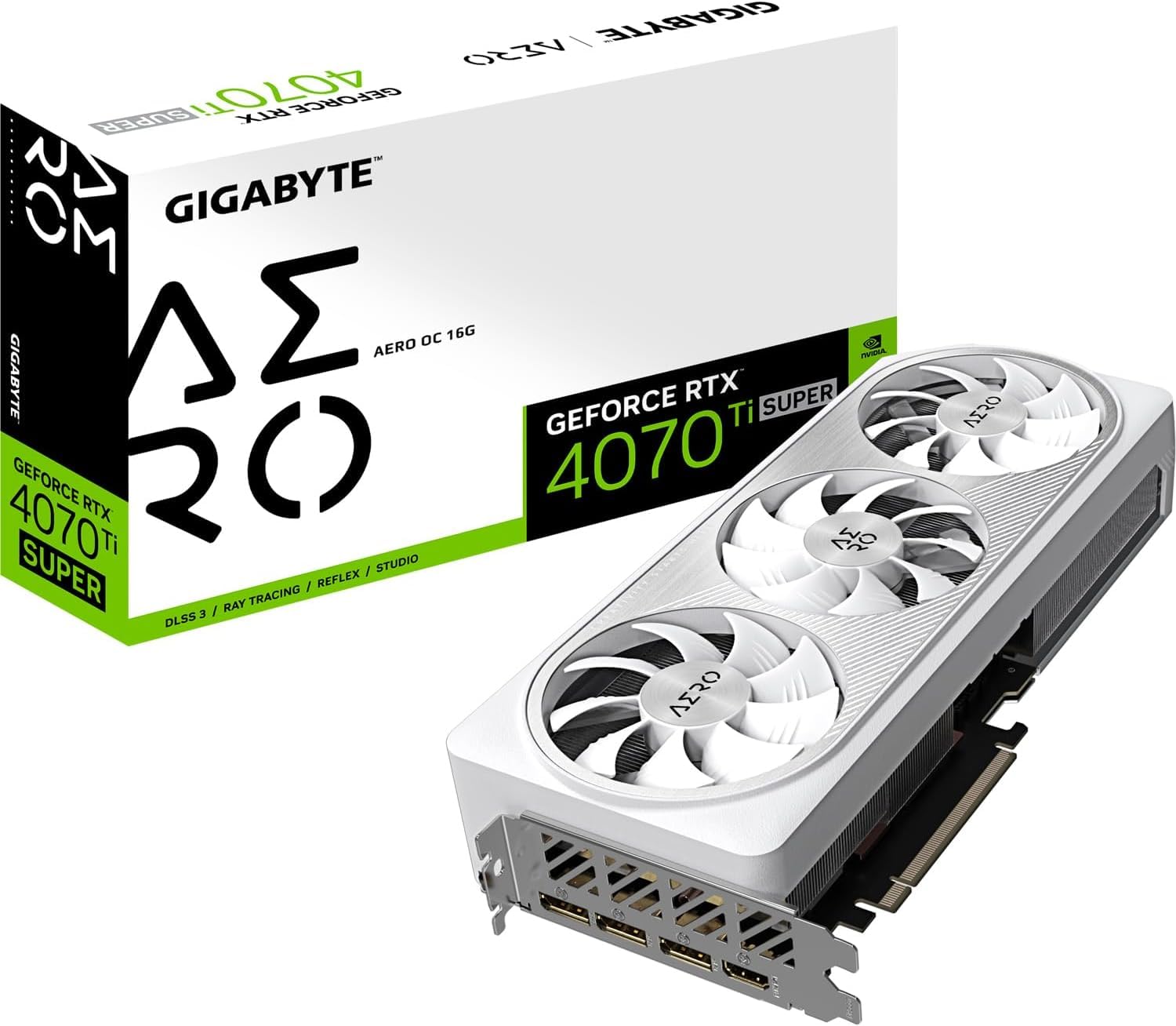Amazon | Gigabyte (ギガバイト) GeForce RTX 4070 Ti SUPER AERO OC 