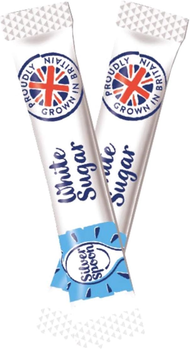 100 Silverspoon White Sugar Stick Sachets