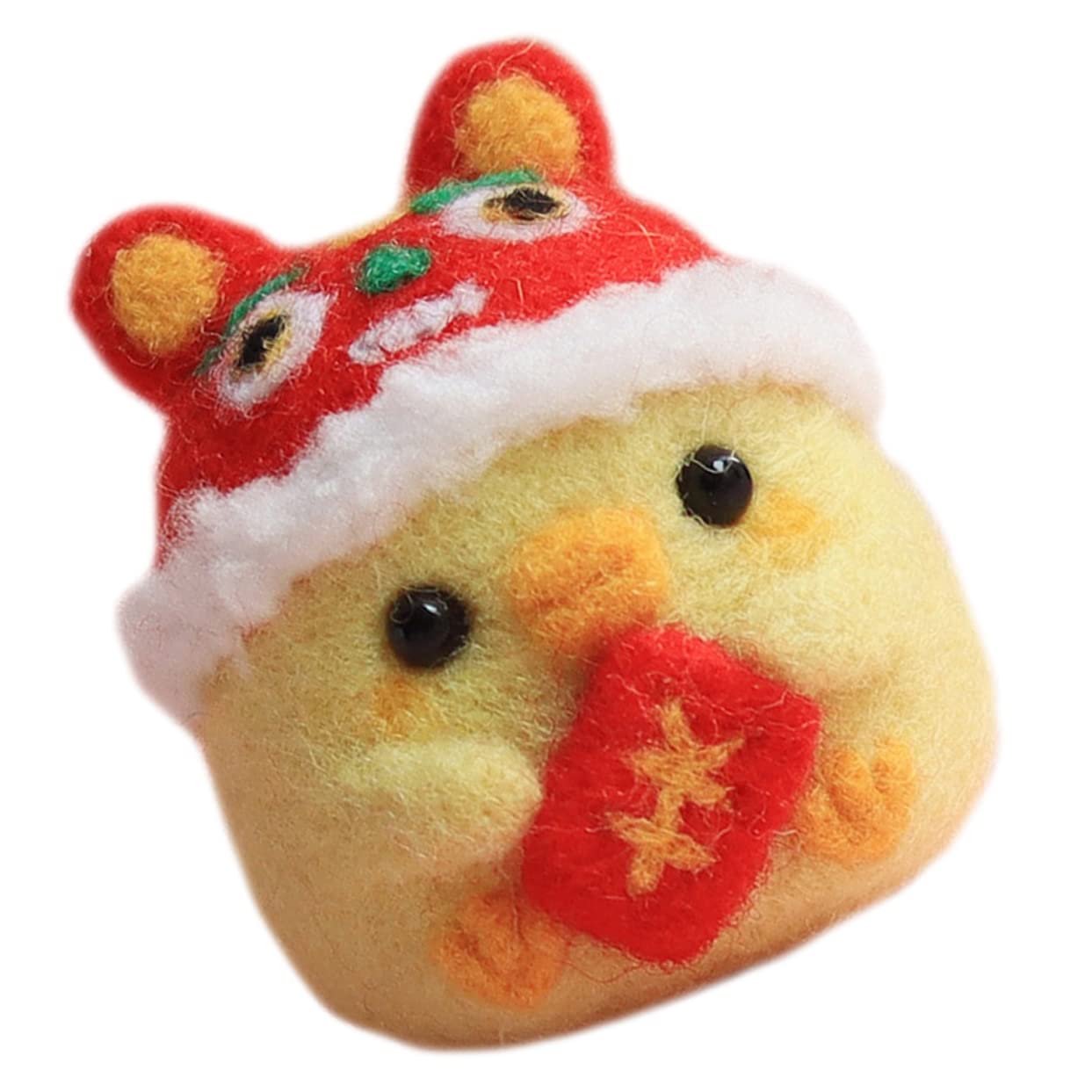 CIMAXIC Cute Stuffed Plush Handmade Felting Material Kit Wool Felt Craft Tools