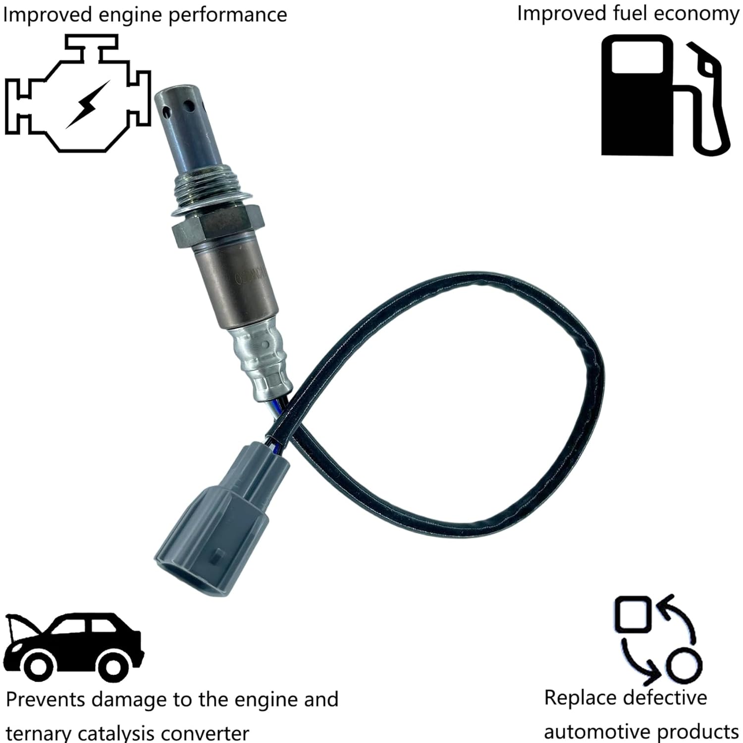 Dropwater Upper Upstream O2 Sensor Replacement for Lexus 2007 Es350 3.5L,Replaces#234-9041,Set of 1pc