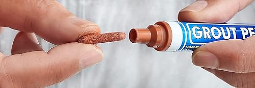 Miniatura 2 de Puntas de repuesto para marcadores de pintura para azulejos paquete de 5 unidades de estrechos de 0197in colorante y sellador impermeable para