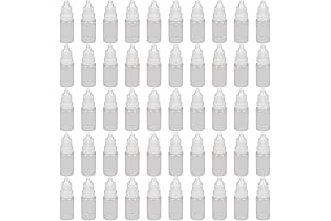 HUAJIAN 10ml Squeeze Bottle (50 Pack)