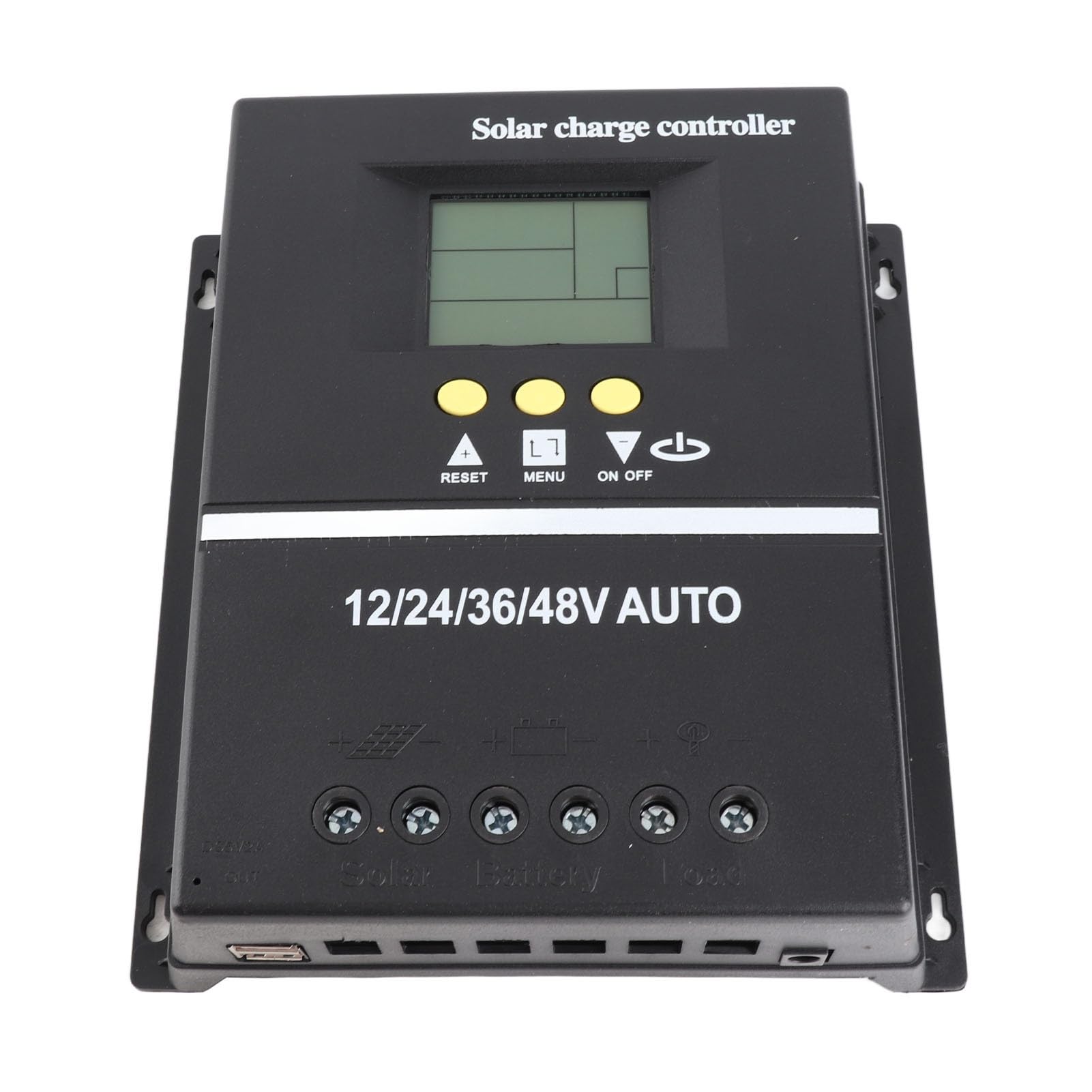 MPPT Solar Charge Controller, ABS Alluminio Lega 80A Pannello