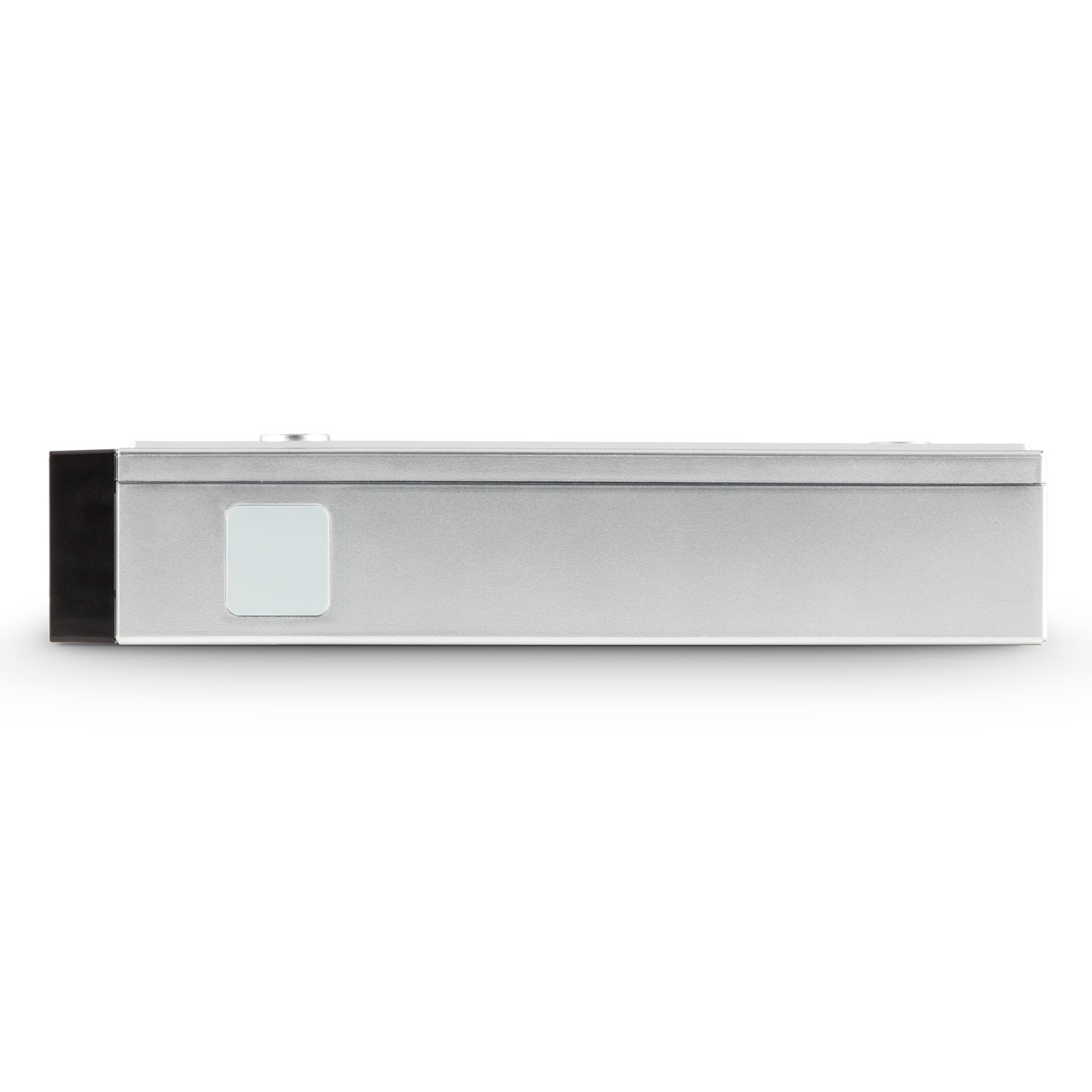 auna KCD-20 - Radio de Cocina, Radio para Mueble, Aspecto de Aluminio, Radio FM, RDS, Memoria 20 emisoras, Puerto USB Compatible con MP3, AUX, Alarma, Mando a Distancia, Plateado