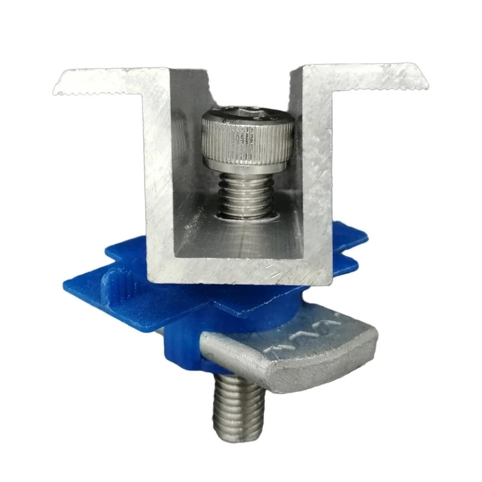 Solar Panel Mounting Brackets Solar Panel Adjustable Clamps Mounting Bracket Clamp System Accessories(10PCS)