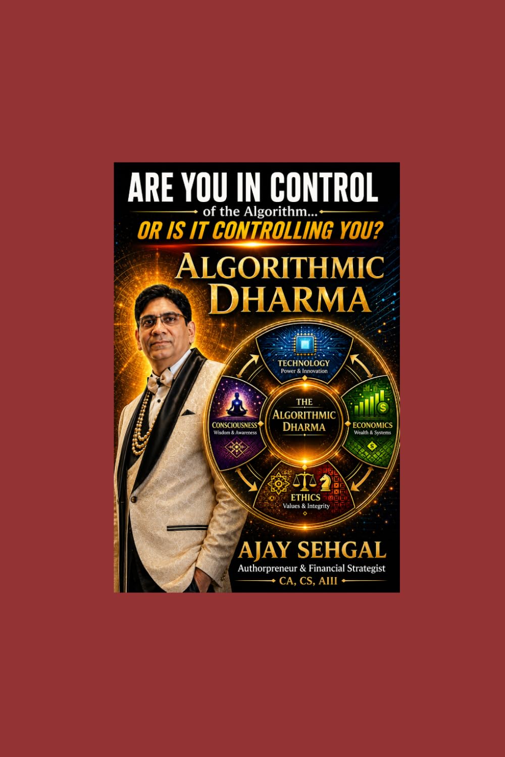 ALGORITHMIC DHARMA Ancient Ethics for an AI-Driven Future: How Vedic Wisdom Can Guide Humanity Through the Silicon Storm “The missing ethical operating system for the AI age.”