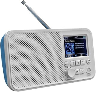 GELTDN DAB/DAB + FM Digital Radio LED Portable Mini FM Radio MP3 Music Player Telescopic Antenna Handsfree Player