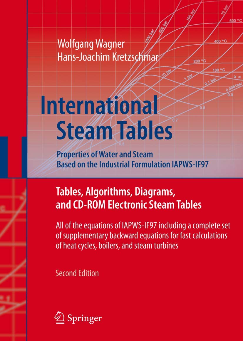 Buy International Steam Tables Properties of Water and Steam based on