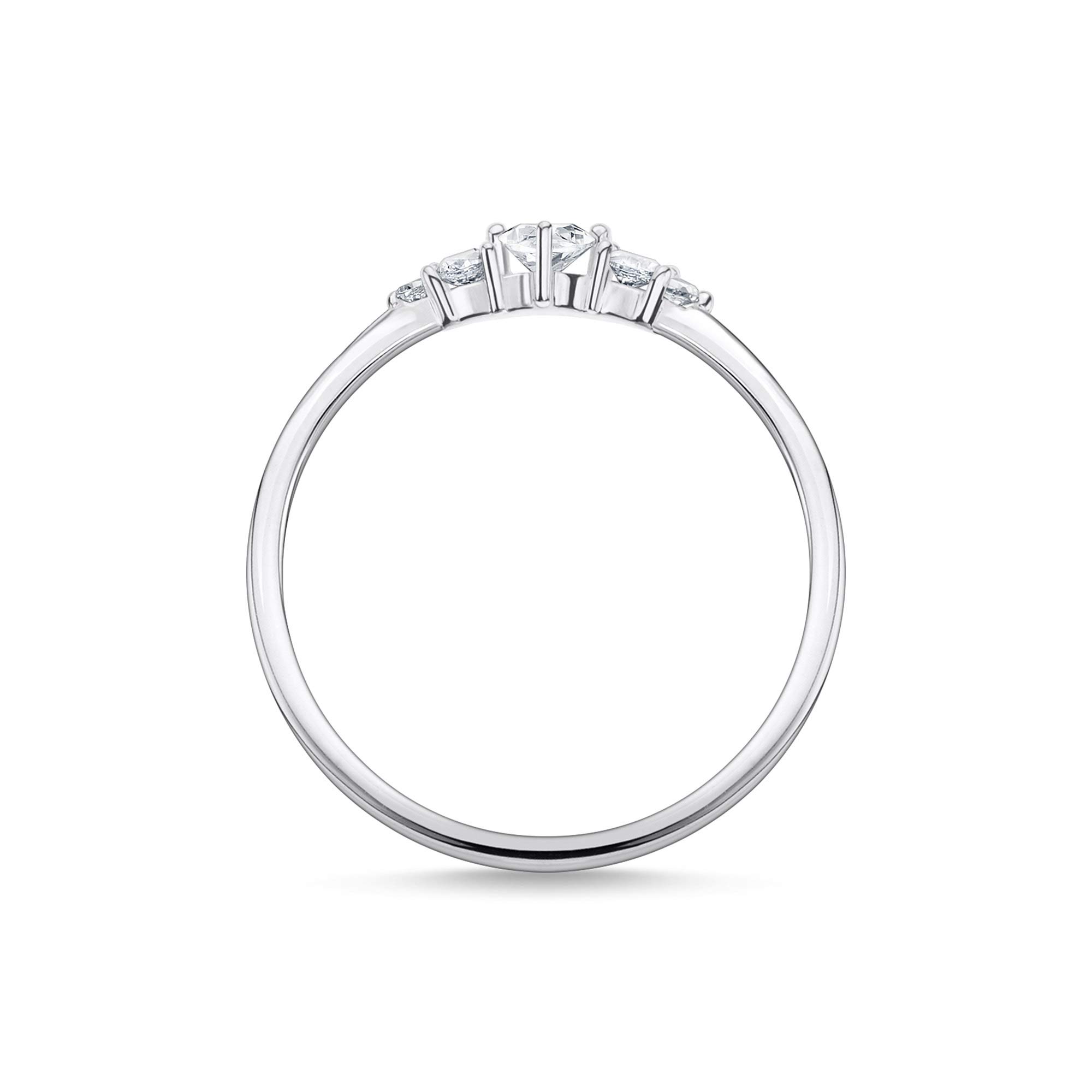 Thomas Sabo Anello da Donna Vintage Argento Sterling 925 TR2324-051-14