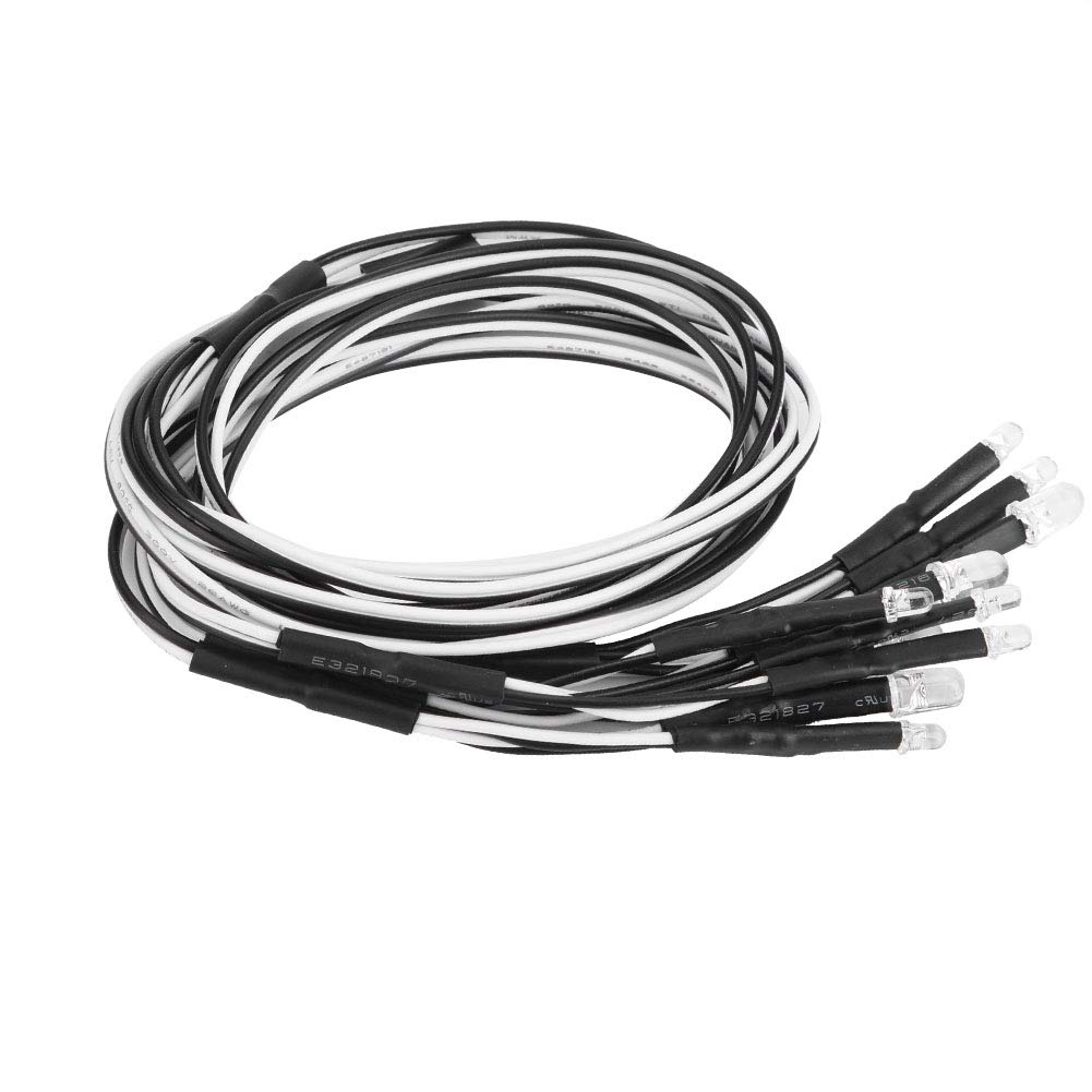 Safe Durable Rc Led Light, Convenient 10Pcs Rc Accessory, for Drone Model Car Truck
