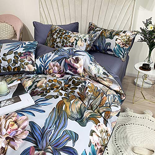 Ensemble housse de couette feuilles tropicales de qualité supérieure - 6