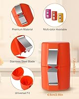 Vista 4 de 2 abridores de cáscaras de huevo, herramienta para galletas de huevos crudos 2025, pelador de huevos duros, separador de huevos de mano, cortador