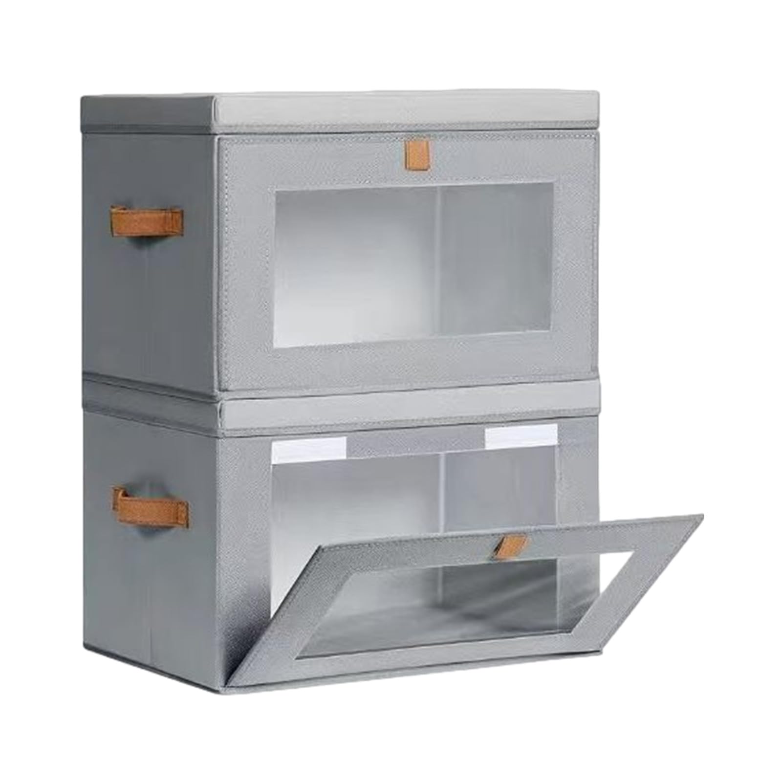 Bac de rangement en tissu Oxford solide de qualité lot de 2 durable