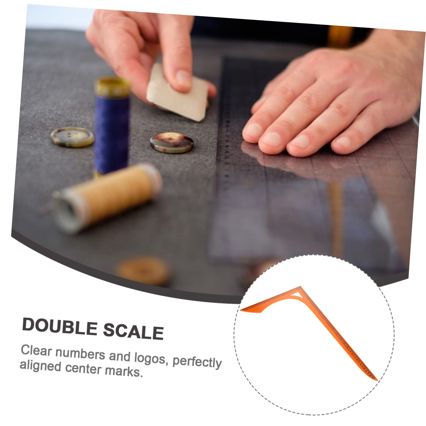 FOMIYES Hip Curve Ruler l rulers Shape Sewing Ruler Quilting Ruler Measuring Clothes Ruler Tool Handmade handworking Ruler Cloth Design Ruler for DIY rulers Crafts rulers Quilting Supplies