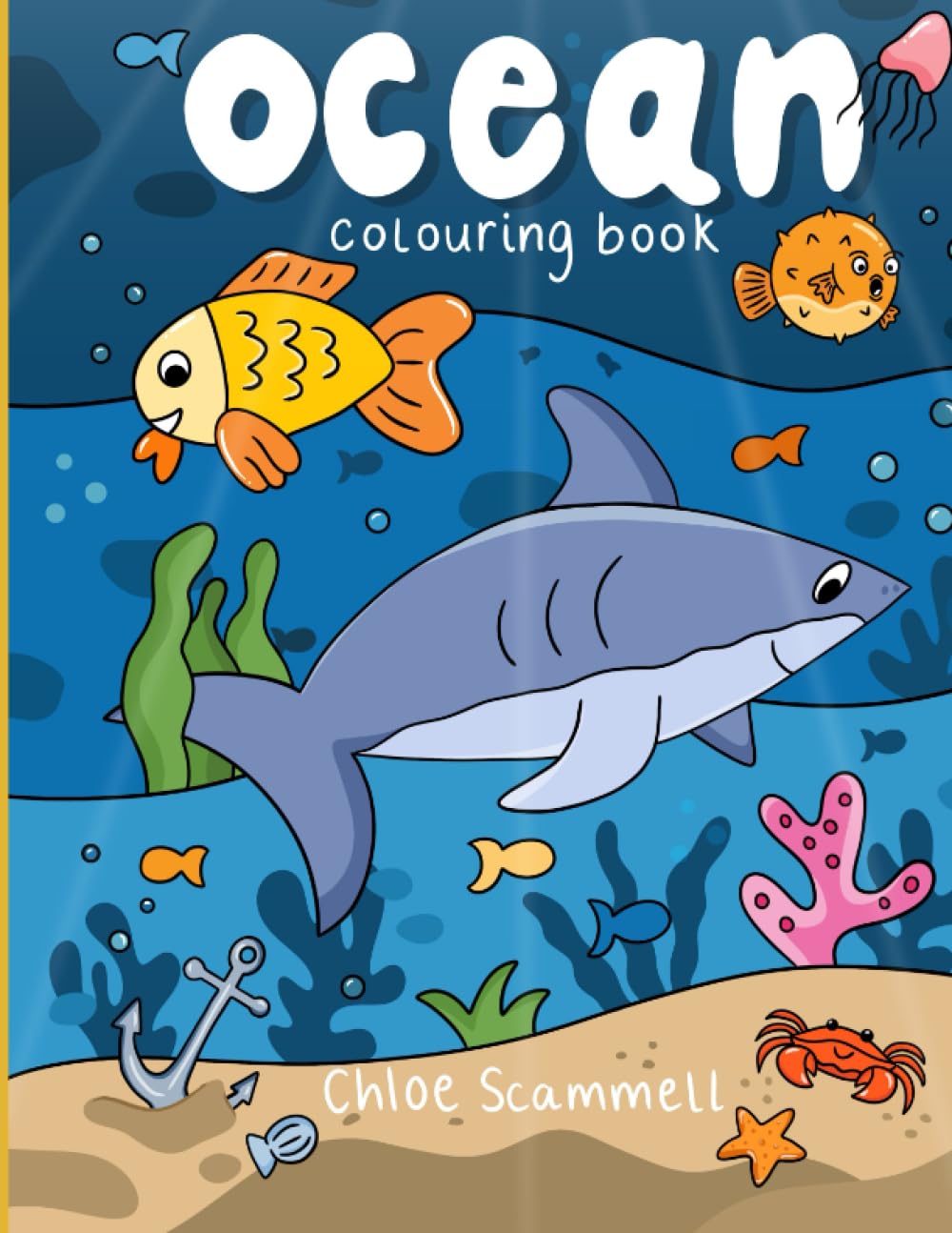 Ocean colouring book: 30 fun colouring pages