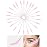 Tbestmax 200 Disposable Mascara Wand and Lipstick Applicator Wands Crystal Lip Gloss Brush Lash Spoolies for Eyelash Extensions (Pink)