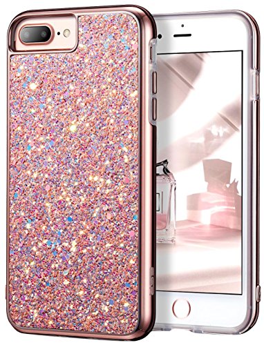 ESR iPhone 7 Plus Case,iPhone 6 Plus Case,Glitter Sparkle Dual Layer Shockproof Hard PC Back + TPU Inner Shell for 5.5