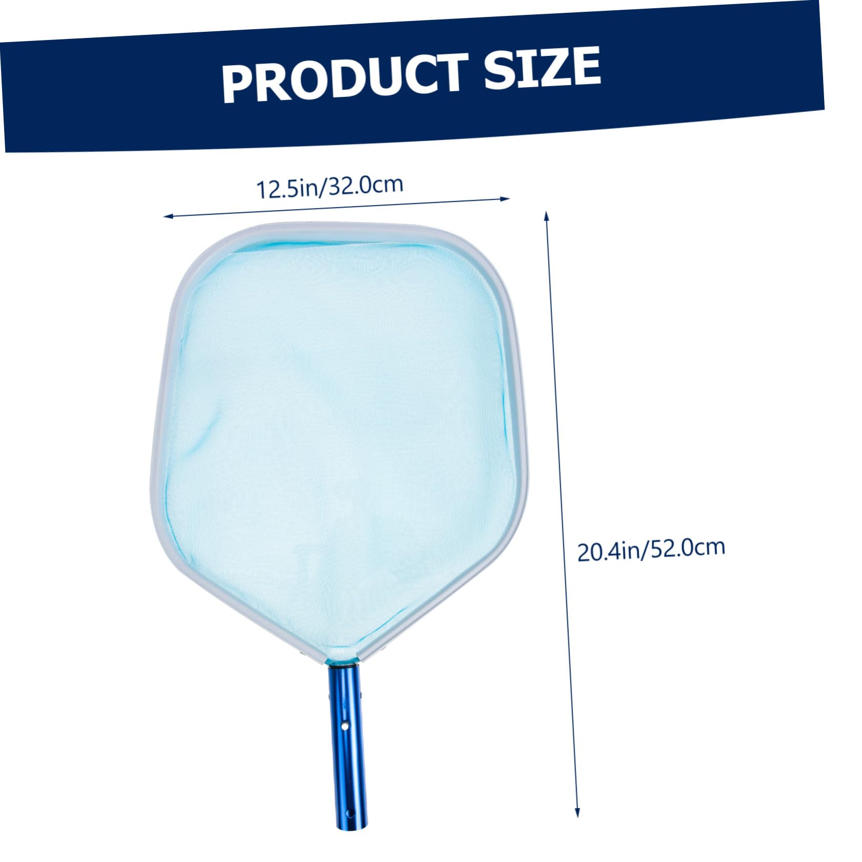 Feinmaschiger Pool Laubkescher mit Aluminiumrahmen für Schwimmbadreinigung