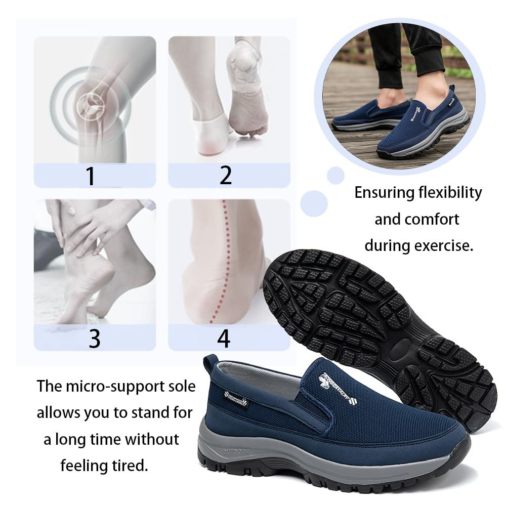 Scarpe da Trekking Uomo Donna Ortopediche Sneakers in Traspiranti Antiscivolo Leggero Estive alla Moda Sneaker Running Casual