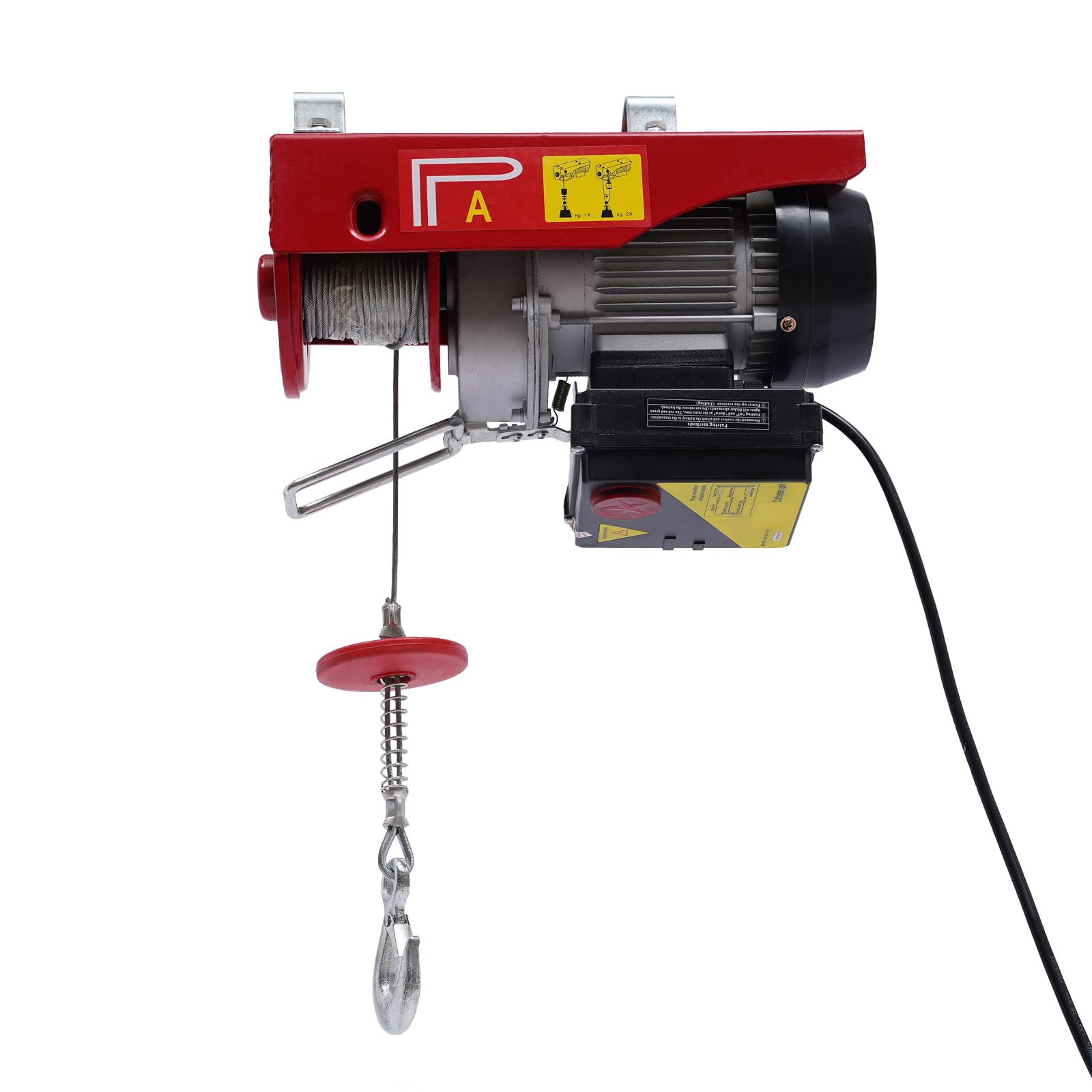 Elektrische Pulley,Seilwinde Mit Funkfernbedienung,Seilhebezug Kettenzug,Motorwinde FüR Fabriken,Hebezug 200kg