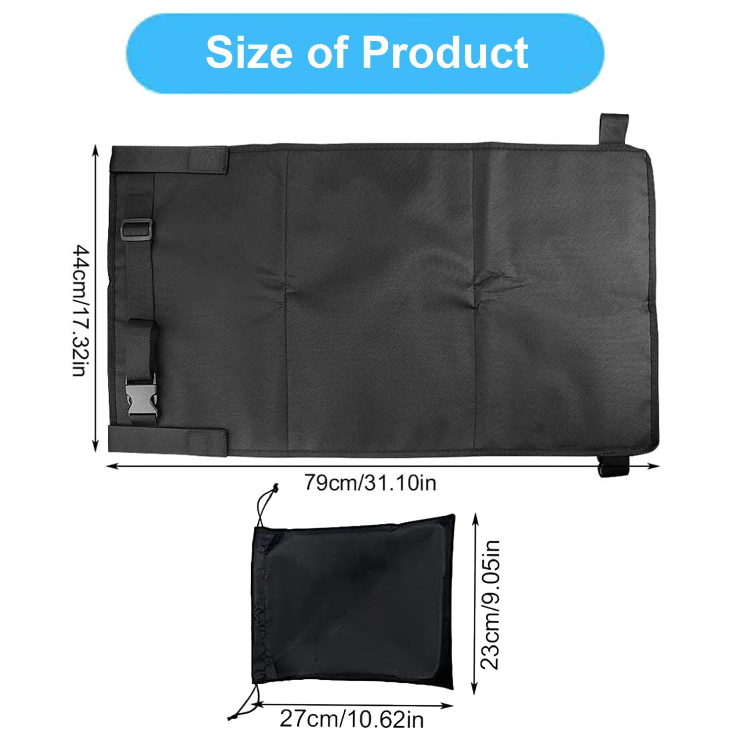 Travel Essentials Reposapies Cómodo y Seguro Coche Niños Reposapies Niños Coche Cama de Viaje Bebe