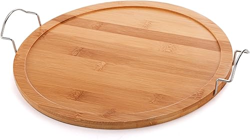 Miniatura 3 de ZENFUN Platos divididos de cerámica de 11.3 pulgadas con bandeja de bambú, bandeja de aperitivo de 6 compartimentos extraíbles, bandeja modular