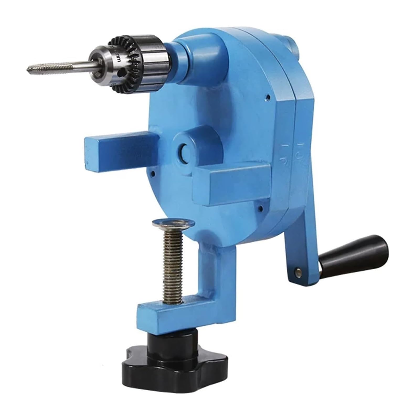 Máquina Roscadora De Manivela De Precisión, Mandril De 0,6-6 Mm, Relación De Velocidad 1:4, Herramienta De Desbarbado De Roscado Manual for Metal, Madera, Plástico Y Fabricación