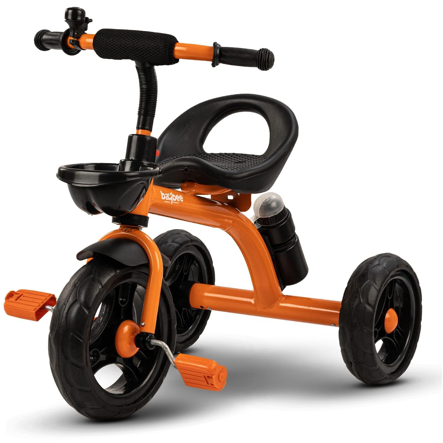 Baybee Maze Baby Tricycle for Kids | Balanced Baby Trikes with Handle Height & Seat Adjustments, Bottle Holder, Storage Basket for Toys | Children Bicycle for Kid | Kids Cycle for 2-5 Years (Yellow)-image-35