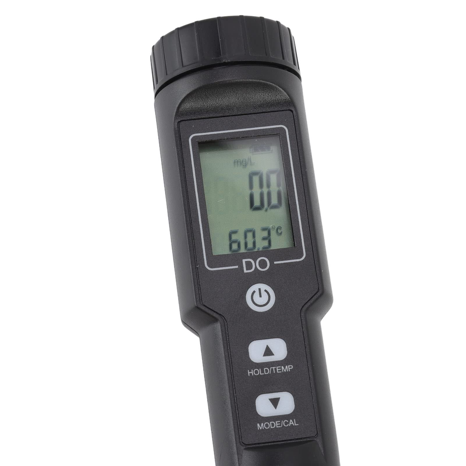 Hztyyier Misuratore di Ossigeno Disciolto, Avviso di Batteria Scarica Ad Alta Precisione Misuratore DO Ampiamente Utilizzato per Lo Stagno (con retroilluminazione)